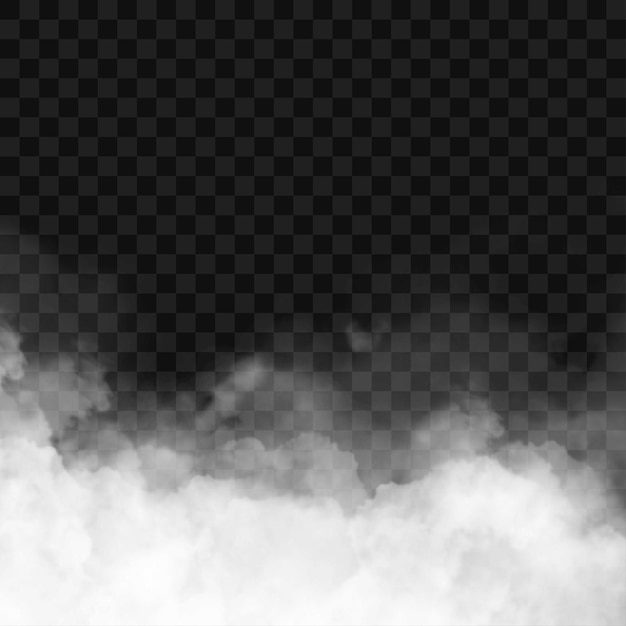 Durchsichtiges Rauchwolken-Design