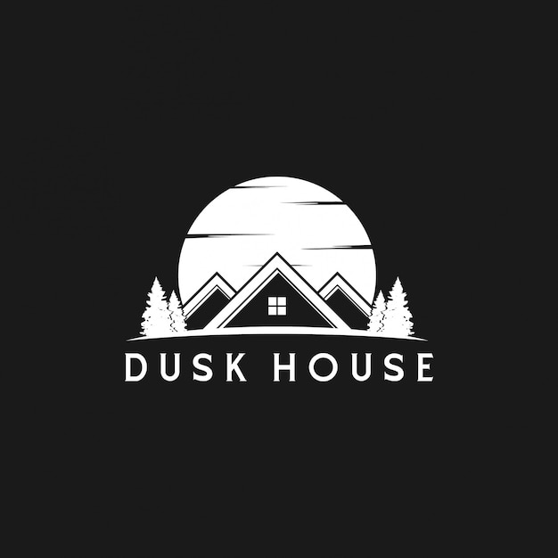 Dusk home silhouette design inspiration