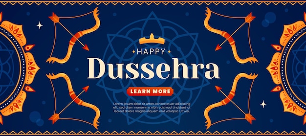 Dussehra banner konzept