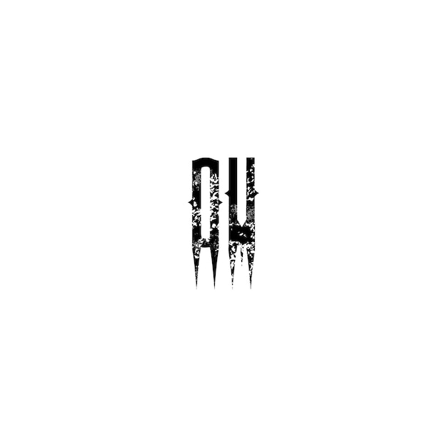 DV-Monogramm-Logo-Design, Buchstabe, Text, Name, Symbol, monochromes Logo, Alphabet-Zeichen, einfaches Logo