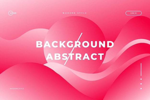 Dynamic Abstract Waves Background Perfekt für auffällige Webwerbekampagnen