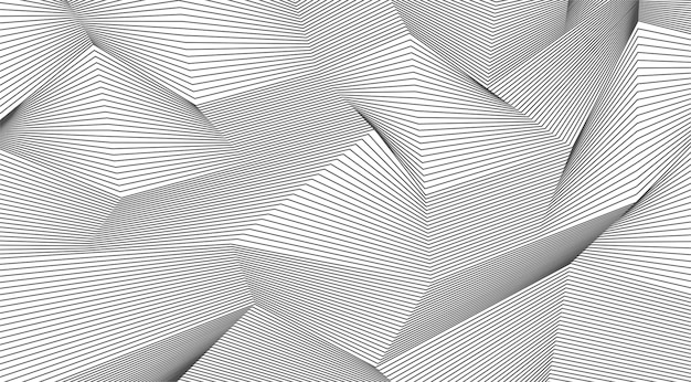 Dynamische Kante scharfe Linie abstrakter Hintergrund