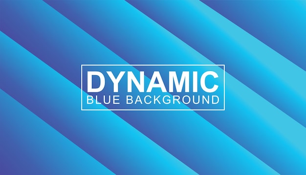 Dynamischer blauer hintergrund