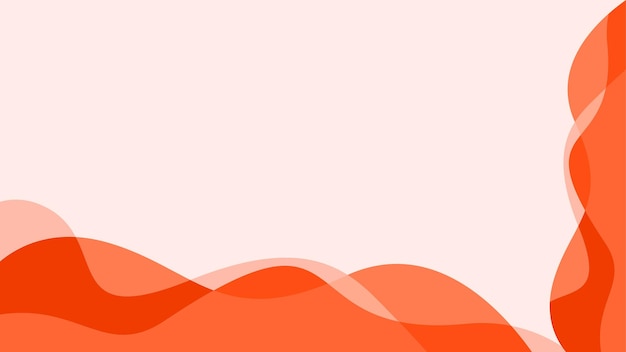 Dynamischer flüssiger orangefarbener abstrakter hintergrund