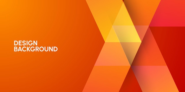 Dynamischer, lebendiger, farbenfroher, orangefarbener Hintergrund