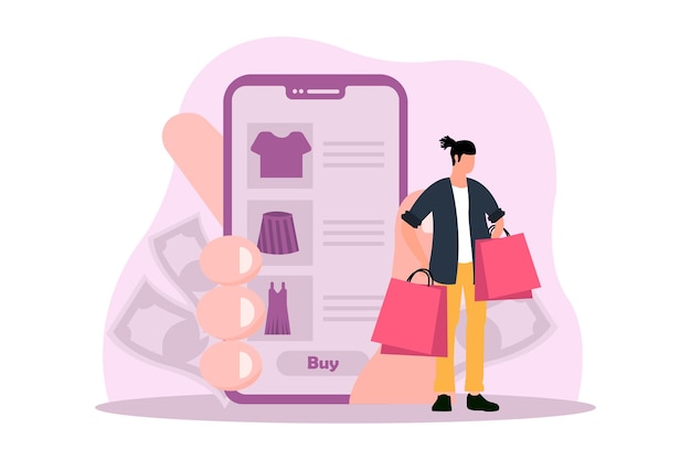 E-Commerce-Flat-Illustrations-Design