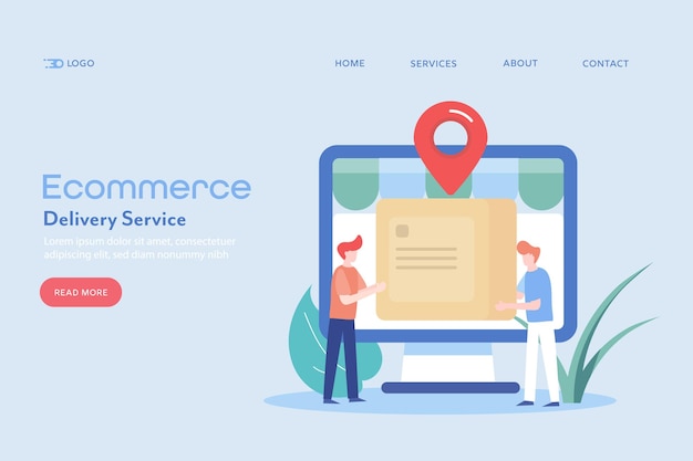 E-commerce-lieferservice