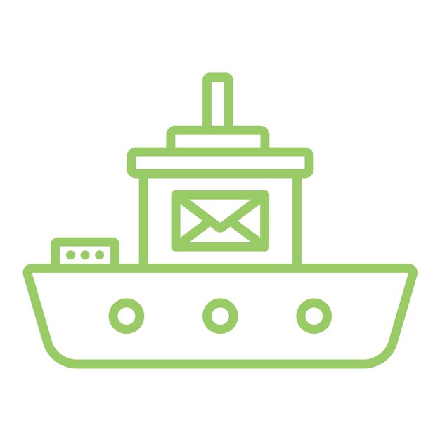 E-Mail-Boot-Symbol-Stil