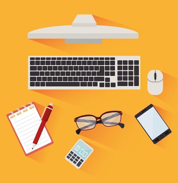 E-Mail Design, Vektor-Illustration.