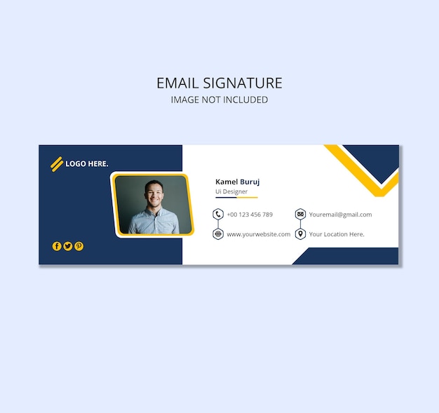 E-mail-signatur-design