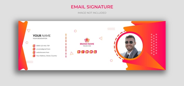 E-mail signatur