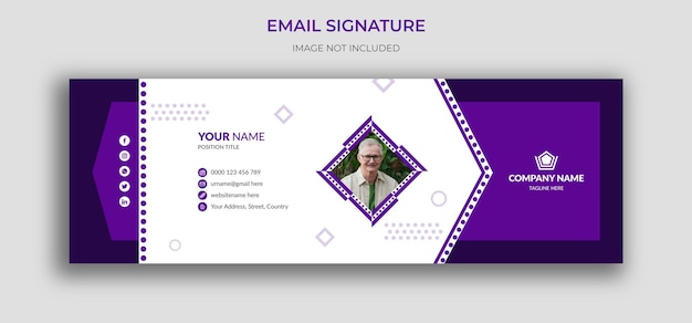 E-mail signatur