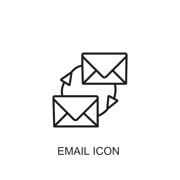 E-Mail-Vektor-Symbol