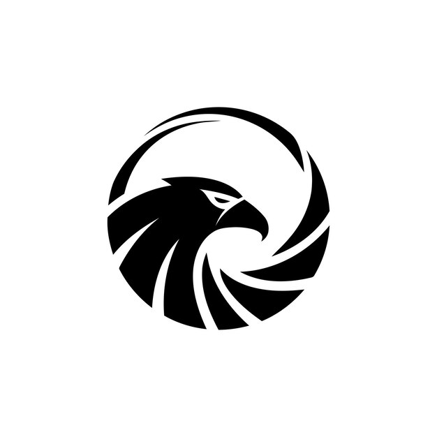 Vektor eagle bird logo design vektorvorlage