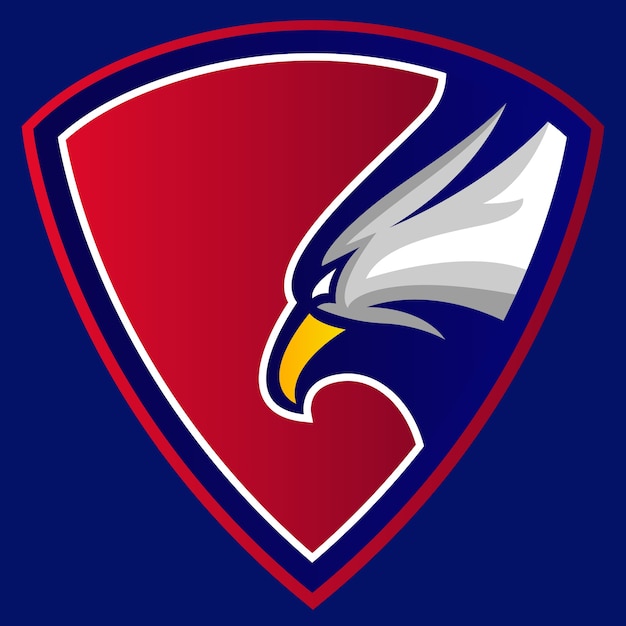 Eagle red vereinswappen-logo