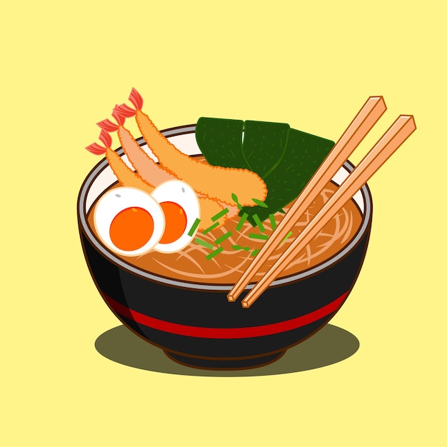 EBIFURAI RAMEN NORI Und das Ei
