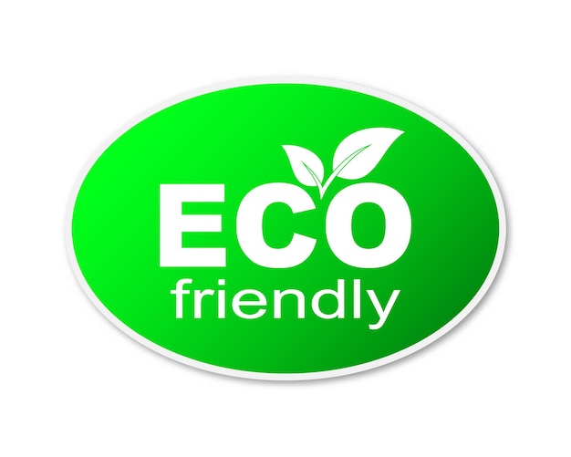 Eco freundliche Umwelt Vektor-Design-Element