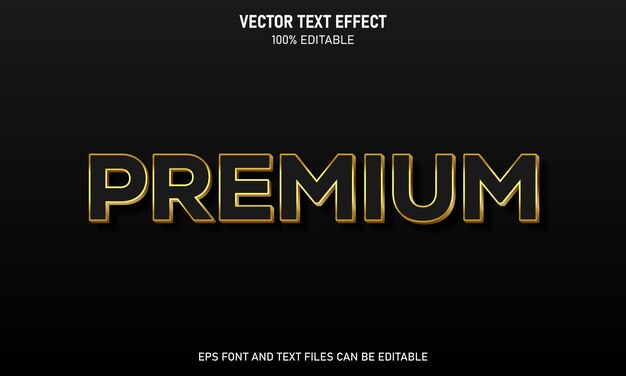 Editierbarer Text-Effekt im 3D-Stil