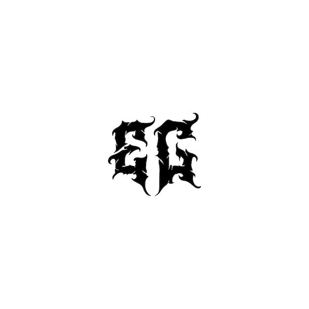 EG-Monogramm-Logo-Design, Buchstabe, Text, Name, Symbol, monochromes Logo, Alphabet-Zeichen, einfaches Logo