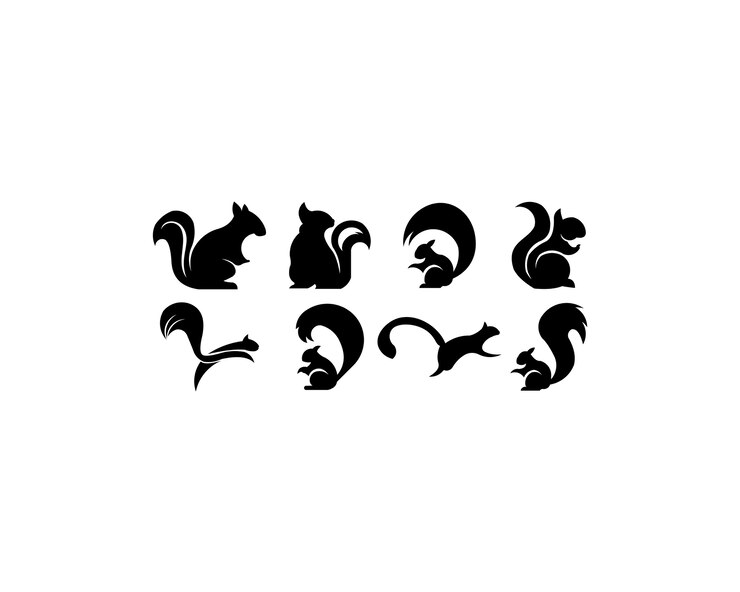 Eichhörnchen-Symbol