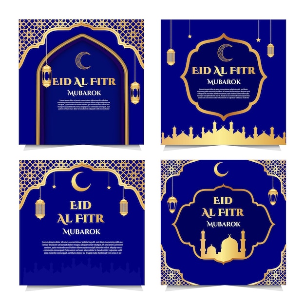 Eid Al Fitr Sammlungen für Instagram Post