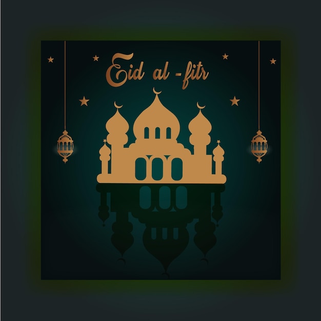 Eid alfitr instagram-posts-sammlung kostenlos vactor