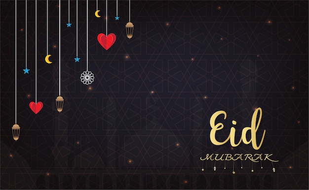 Eid mubarak hintergrund