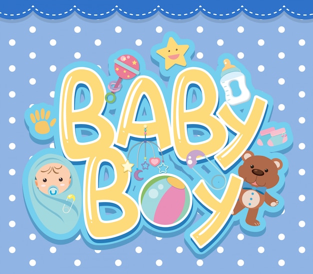 Ein Baby-Logo