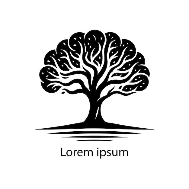 Ein baum-logo-design