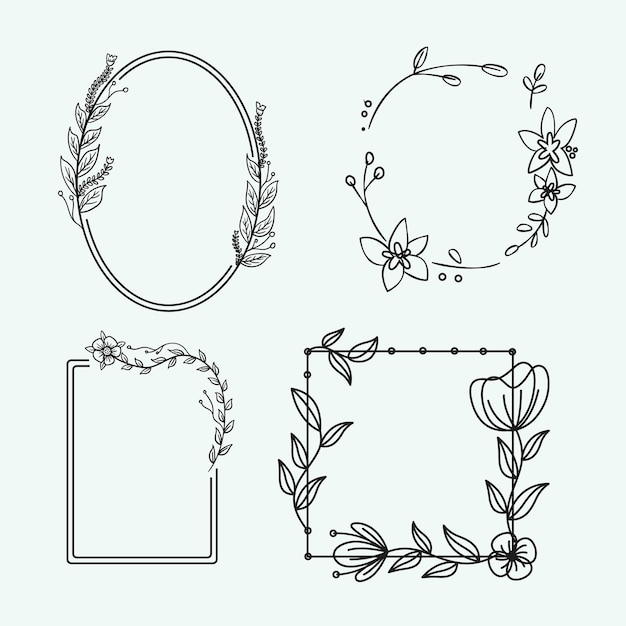 ein Bild eines Rahmens mit einem Bild von Blumen und einem Rahmen mit den Worten blumen