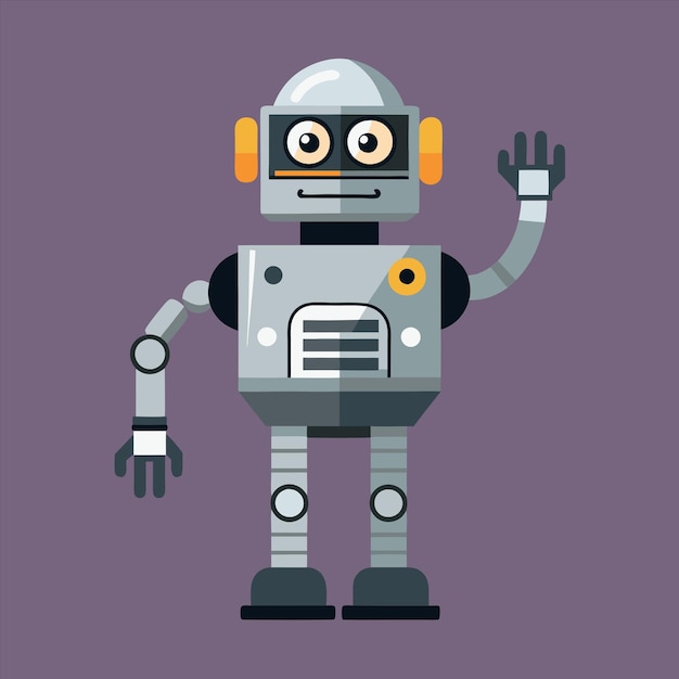 ein Bild eines Robots mit den Worten Robot darauf