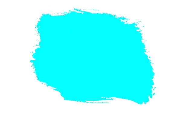 Ein blauer farbfleckenhintergrund mit einem farbfleck.