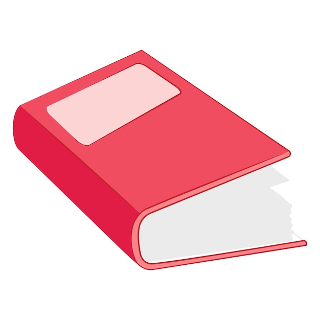 Ein Buch auf weißem Hintergrund