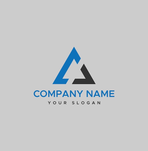 Ein Buchstabe-Logo-Design-Vektor