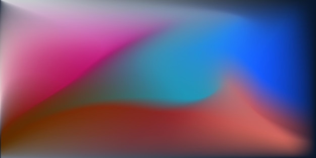 Ein farbenfroher, verschwommener Hintergrund mit einem regenbogenfarbenen Hintergrund