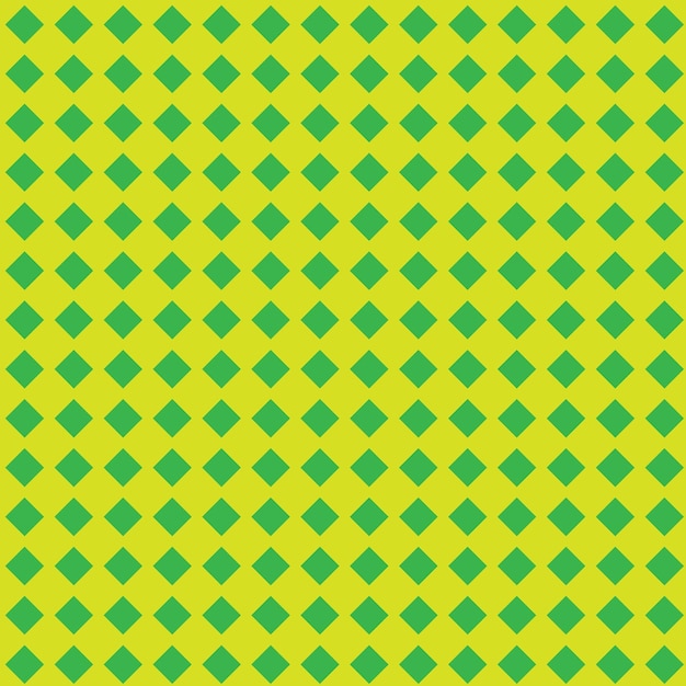 ein gelbes und grünes Quadratmuster mit einem quadratischen Muster