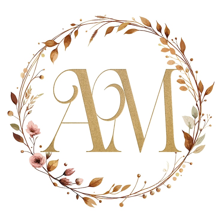 Vektor ein goldener buchstabe "a" in der mitte eines kreises geschrieben