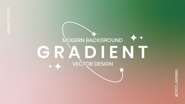 ein grüner und rosa Hintergrund mit einem Design, das modernes Design sagt
