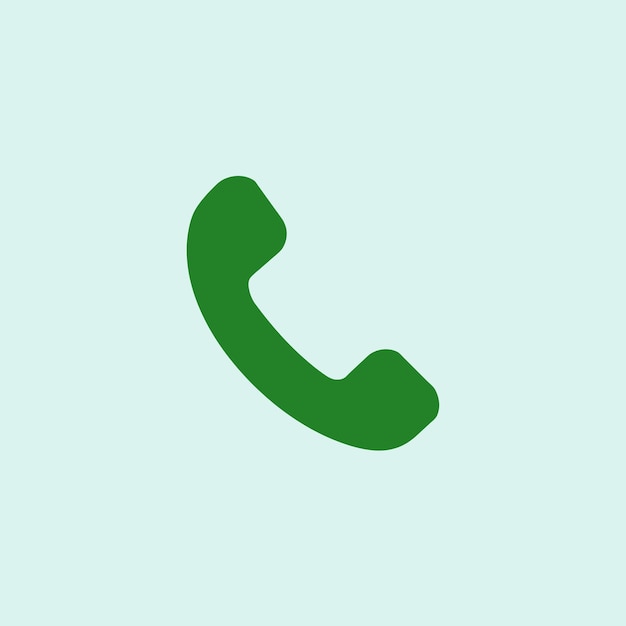 ein grünes Telefon mit einem grünen Telefon