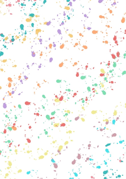 Ein Hintergrund mit bunten Farbspritzern.