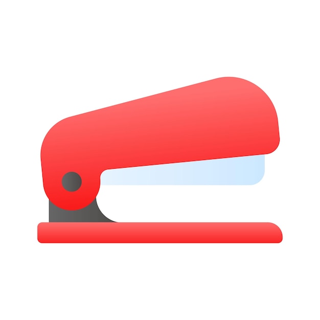 Ein kreatives Symbol für Stapler in trendigem Stil, Schreibwaren, Büroartikel