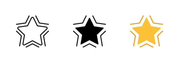 Ein leuchtendes Sternsymbol, das oft verwendet wird, um eine leuchtende oder brillante Idee darzustellen, ein Leitlicht oder ein Gefühl der Hoffnung oder Inspiration