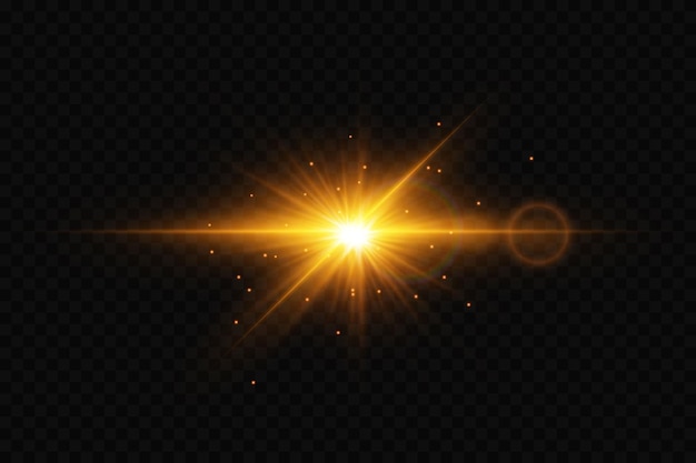 Ein Lichtblitz und eine Explosion