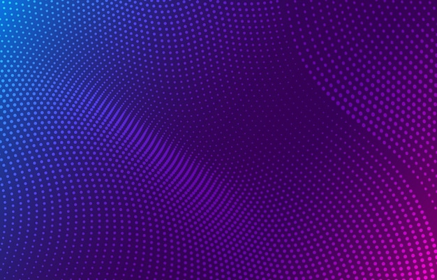 ein lila Hintergrund mit einem Muster aus Kreisen verschiedener Farben