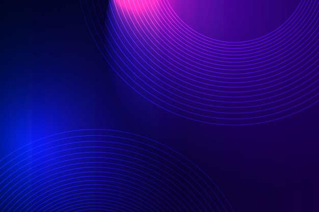 ein lila Hintergrund mit einem rosa und blauen Licht