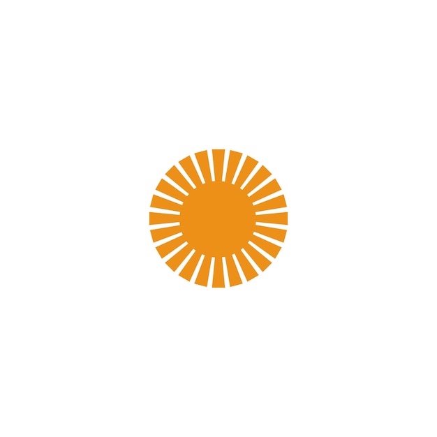 Vektor ein logo für die firma sun