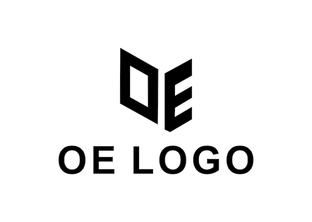 Vektor ein logo für ein e o