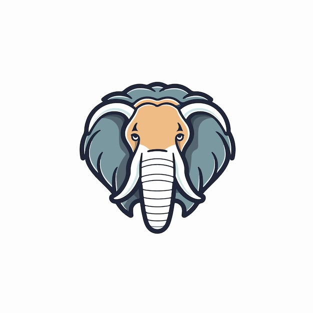 Vektor ein logo für ein unternehmen namens elephant.