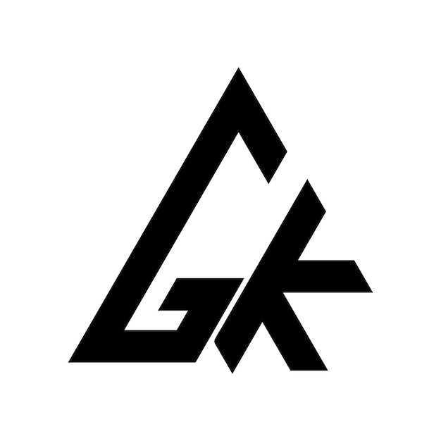 Vektor ein logo für ein unternehmen namens grk.