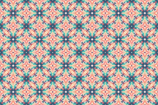 Ein nahtloses Mustergeometrischer tribalgeometrischer Batik-Ikataztec-Stilethnisches Boho-nahtloses Muster